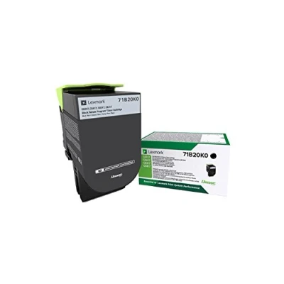 Abbildung von Lexmark 71B20K0 schwarz toner 3.000 seiten original