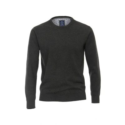 Abbildung von Redmond MIT Rundhals Ausschnitt IN Verschiedenen Strickpullover, Herren, Größe: Medium, Anthrazit