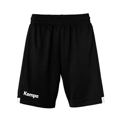 Abbildung von Kempa Player LONG kurze Sporthose, Damen, Größe: XL, Schwarz weiß