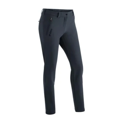 Abbildung von Maier Sports Helga Slim, Warme Damen Wanderhose, Wasserabweisende Outdoorhose für Trekking &amp; Hiking, Enganliegender Schnitt, PFC frei, mSTRETCH pro 2 Dryprotec Technologie