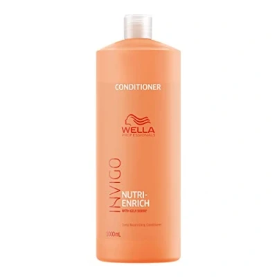 Abbildung von Wella Professionals Invigo Nutri Enrich reparierende Pflege für strapaziertes Haar Geschmeidigkeit, Glanz und Kämmbarkeit Vitamine &amp; Mineralien aus der Goji Beere