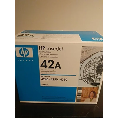Abbildung von HP 42A schwarz toner 10.000 seiten Q5942A original