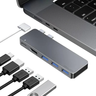 Abbildung von iMounts MacBook Hub S2 (Space Gray)