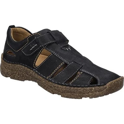 Abbildung von Josef Seibel Trekkingsandale, Herren, Größe: 41, Schwarz Schuhe