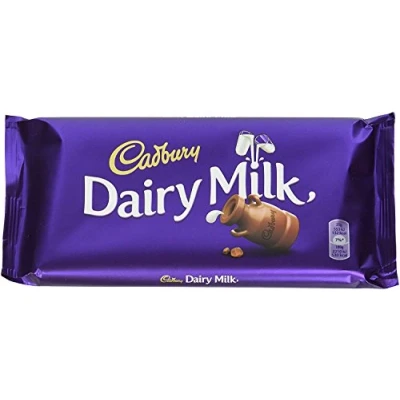 Abbildung von Cadbury Dairy Milk Schokolade 2 x 200 g köstlich cremige Milchschokolade aus Großbritannien einmalig leckere Süßigkeit mit vollmundigem Geschmack Vollmilch