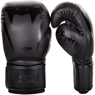 Abbildung von Venum, Giant 3.0 Boxhandschuhe, Unisex Erwachsene, 12 Oz, Schwarz/Schwarz
