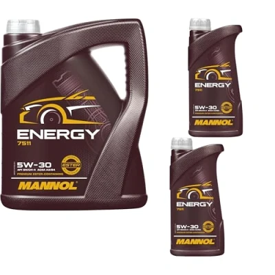 Abbildung von QR PARTS 69989014 7 Liter Original MANNOL Motoröl Energy 5W 30 API SL Engine Oil Öl