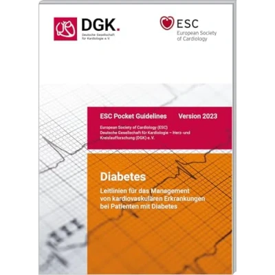 Abbildung von Leitlinien für das Management von kardiovaskulären Erkrankungen bei Patienten mit Diabetes: Version 2023 (Pocket / Publikationen Fachgesellschaften)