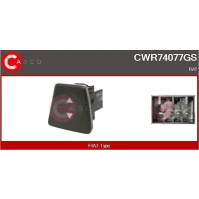 Abbildung von CASCO CWR74077GS Schalter, Fensterheber vorne rechts FIAT: Panda II Schrägheck
