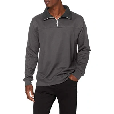 Abbildung von Trigema Herren 674801 Sweatshirt, Grau (anthrazit 018), XXX Large (Herstellergröße: XXXL)