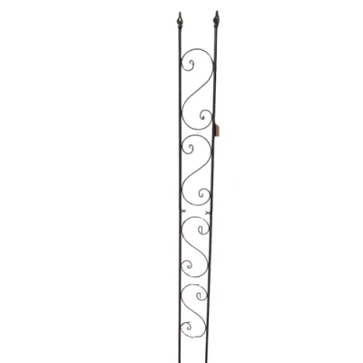 Abbildung von Deko Impression Rankgitter Hohes, schmales Rankgitter, Rankhilfe, Rankzaun, Eisen, 180 cm hoch, 1 St.