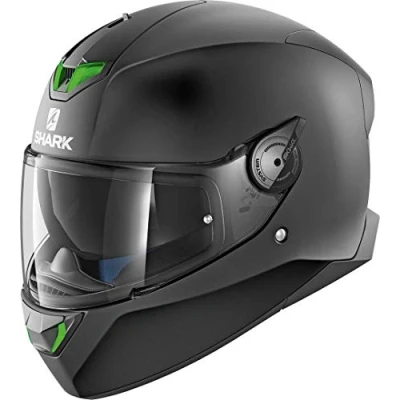 Abbildung von SHARK Motorradhelm Hark Skwal 2 Blank Mat, Schwarz, Größe S