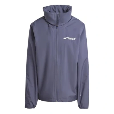 Abbildung von Adidas Terrex Multi Essentials RAIN Outdoorjacke, Damen, Größe: XL, Shadow navy