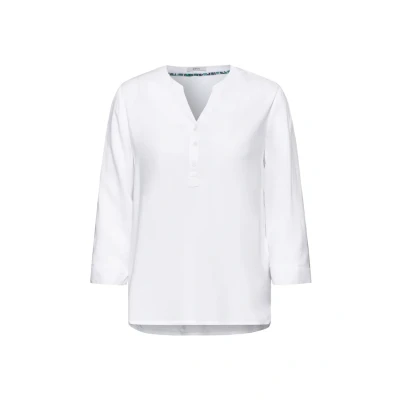 Abbildung von Cecil IN UNI Bluse, Damen, Größe: Large, Weiß