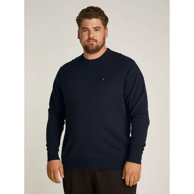 Abbildung von Tommy Hilfiger Essential CREW NECK Strickpullover, Herren, Größe: 3XL, Desert sky