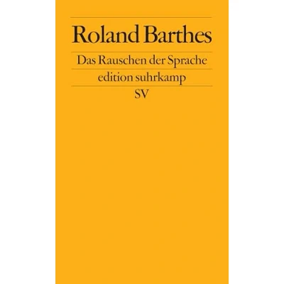 Abbildung von Das Rauschen der Sprache: Kritische Essays IV (edition suhrkamp)