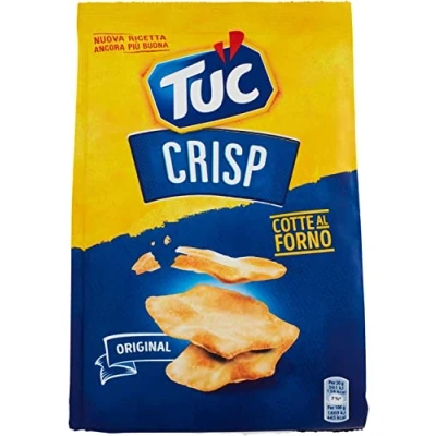 Abbildung von Testpaket 6x TUC Crisp Salzgebäck Crackers Gebacken gesalzen 3x Meersalz Paprika 100g + Italian gourmet polpa 400g