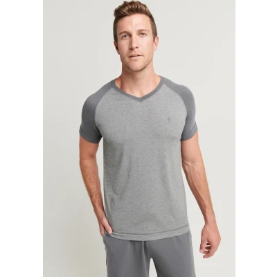Abbildung von Jockey Balance Tshirt basic, Herren, Größe: XXL, Stone gray