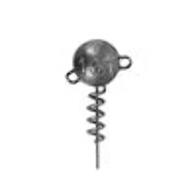Abbildung von Fox Rage Corkscrew Round Jig Heads 10g x 3pc Jigkopf