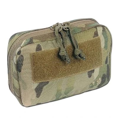 Abbildung von Tasmanian Tiger TT Admin Pouch Organisations Tasche Molle kompatibel für Rucksack, Chest Rig und Warrior Belt, Multicam