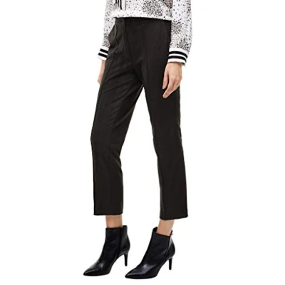 Abbildung von s.Oliver BLACK LABEL Damen 150.10.010.18.180.2059991 Hose, True Black, 36