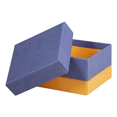 Abbildung von Rhodia 318886C Set mit 5 Boxen (aus italienischem Kunstleder, elegant und praktisch, ideal für Ihre Organisation) Stück, anisgrün