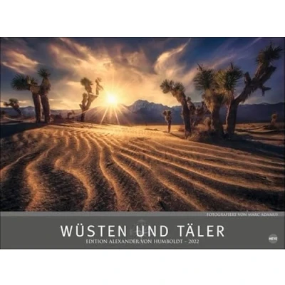 Abbildung von Wüsten und Täler Edition Alexander von Humboldt Kalender 2022