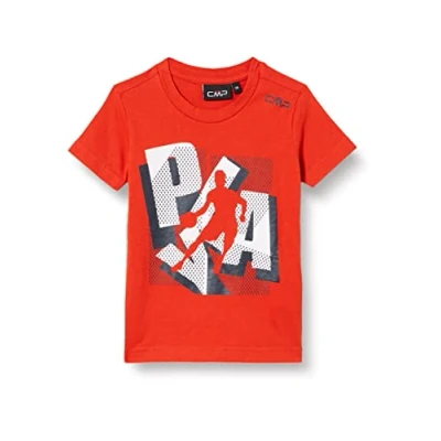 Abbildung von CMP Kinder T Shirt aus Jersey, Flamme, 116