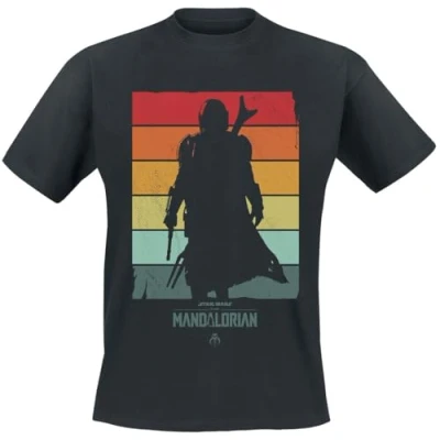 Abbildung von Henry Tiger STAR WARS Mandalorian Spectrum Tshirt print, Herren, Größe: XXL, Black