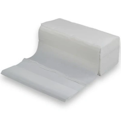 Abbildung von 4000 Blatt Papierhandtücher Premium Falthandtuch Weiß Hochweiß 2 Lagig 25 x 23 cm ZZ Falz
