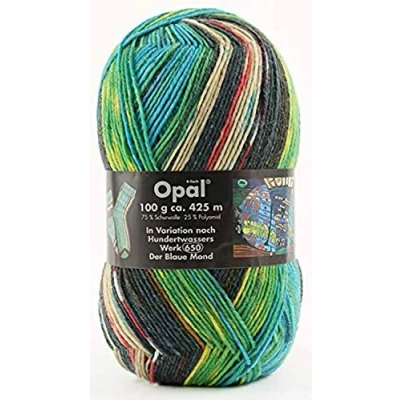 Abbildung von Opal In Variation nach Hundertwasser Werken Häkelwolle, 425 m (Pullover und Sockenwolle), 100 g