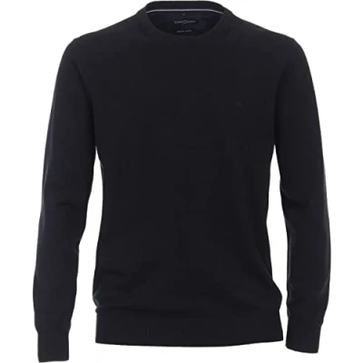 Abbildung von Casamoda Strickpullover, Herren, Größe: Large, Dunkelblau