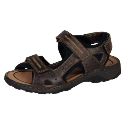 Abbildung von Rieker Trekkingsandale, Herren, Größe: 45, Brown Schuhe