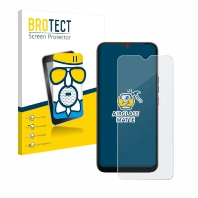 Abbildung von BROTECT Entspiegelungs Schutzglas für Gigaset GS5 Schutz Folie Panzerfolie Glas Matt [Extrem Kratzfest 9H, Anti Reflex, Fingerprint]