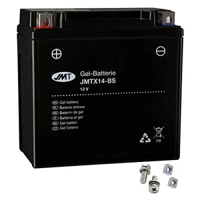 Abbildung von YTX14 BS JMT Gel Batterie für GSX 1400 Baujahr 2002 2007