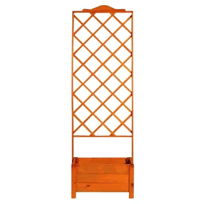 Abbildung von promadino Spalier, mit Pflanzkasten, BxTxH: 69x32x210 cm