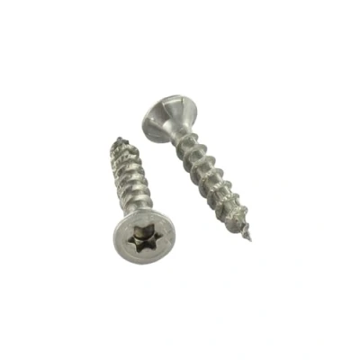 Abbildung von SPAX Universalschraube aus Edelstahl rostfrei A2, 4,0 x 30 mm, 200 Stück, T STAR plus, Senkkopf, Vollgewinde, 4CUT, 1197000400303