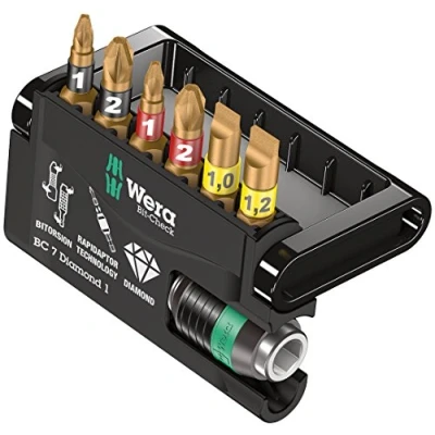 Abbildung von Wera Bit Sortiment, Check 7 Diamond 1, teilig, 05057416001
