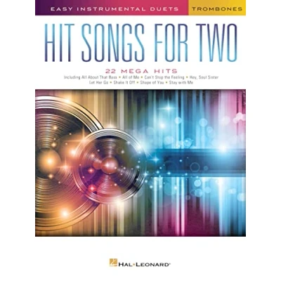 Abbildung von Easy Instrumental Duets Hit Songs For Two Trombones (Book): Noten für Posaune