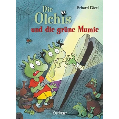 Abbildung von die Olchis und grüne Mumie: Olchig freches Ägypten Abenteuer mit farbenfrohen Illustrationen für Kinder ab 7 Jahren