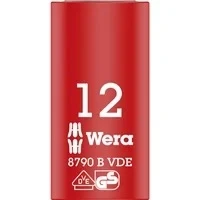 Abbildung von VDE Zyklop Steckschlüssel Einsatz, 12mm, 3/8&quot;