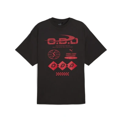 Abbildung von Puma Scoots Trail Blazing Basketball T Shirt Herren Mit Plain Black Größe: XS