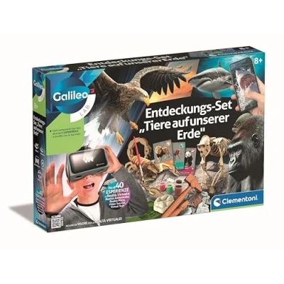 Abbildung von Clementoni® Experimentierkasten Galileo Lab, Entdeckungs Set, Tiere auf unserer Erde, Made in Europe, FSC® schützt Wald weltweit