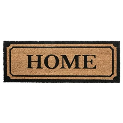 Abbildung von Fußmatte Mix Mats Kokos Wide Home Border, HANSE Home, rechteckig, Höhe: 15 mm, Kokos, Schmutzfangmatte, Outdoor, Rutschfest, Innen, Kokosmatte, Flur