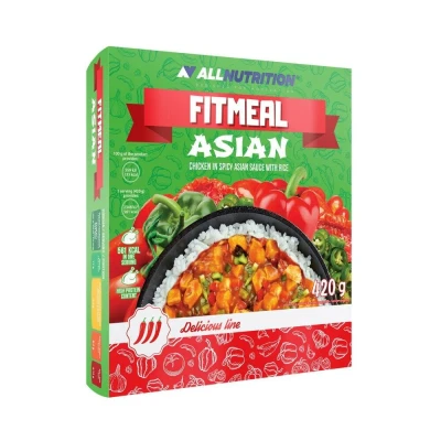 Abbildung von ALLNUTRITION FITMEAL Gesundes Fertiggericht Schnelle Einfache Zubereitung Haltbar Ohne Konservierungsstoffe Kühlung Leckere Füllung Fit Kalorienarm 420g Asiatisch