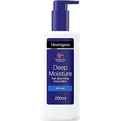Abbildung von Neutrogena Deep Moisture Bodylotion Dry Skin für trockene Haut 250 ml