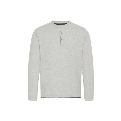 Abbildung von Indicode Jeans Idgifford Langarmshirt, Herren, Größe: XL, Light grey