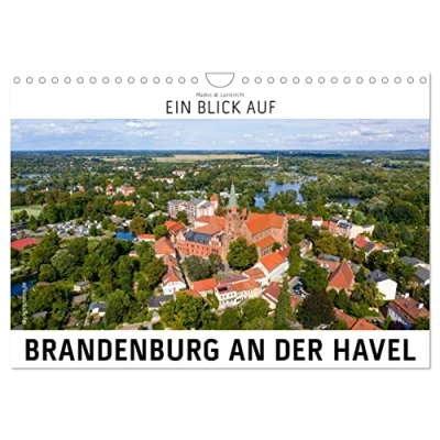 Abbildung von Ein Blick auf Brandenburg an der Havel (Wandkalender 2025 DIN A4 quer), CALVENDO Monatskalender