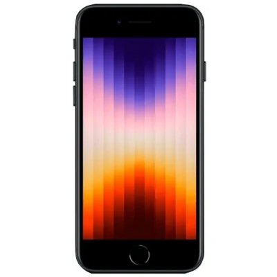 Abbildung von Apple iPhone SE 2022 128GB Schwarz mit otelo Vertrag unbegrenzt telefonieren + 30000 MB 4G/LTE