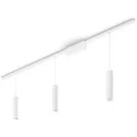 Abbildung von Philips Hue White &amp; Color Ambiance Perifo Set weiß, 3 er Pendelleuchte, bis zu 16 Mio. Farben, steuerbar via App, kompatibel mit Amazon Alexa (Echo, Echo Dot)